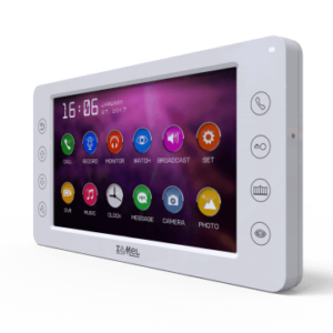 340 Video Interkom So 7 Lcd Displejom Biely Vp 829w